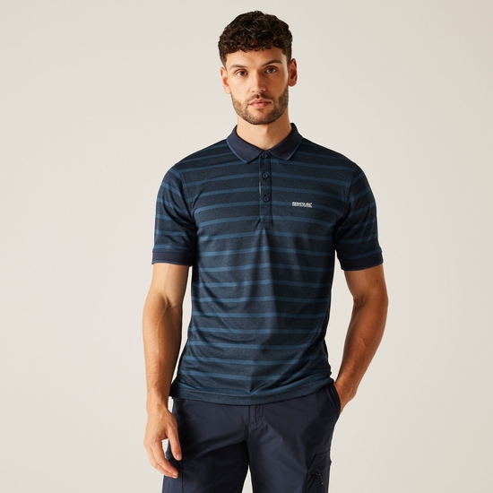 Men's Kildra Polo Shirt | Moonlight Denim