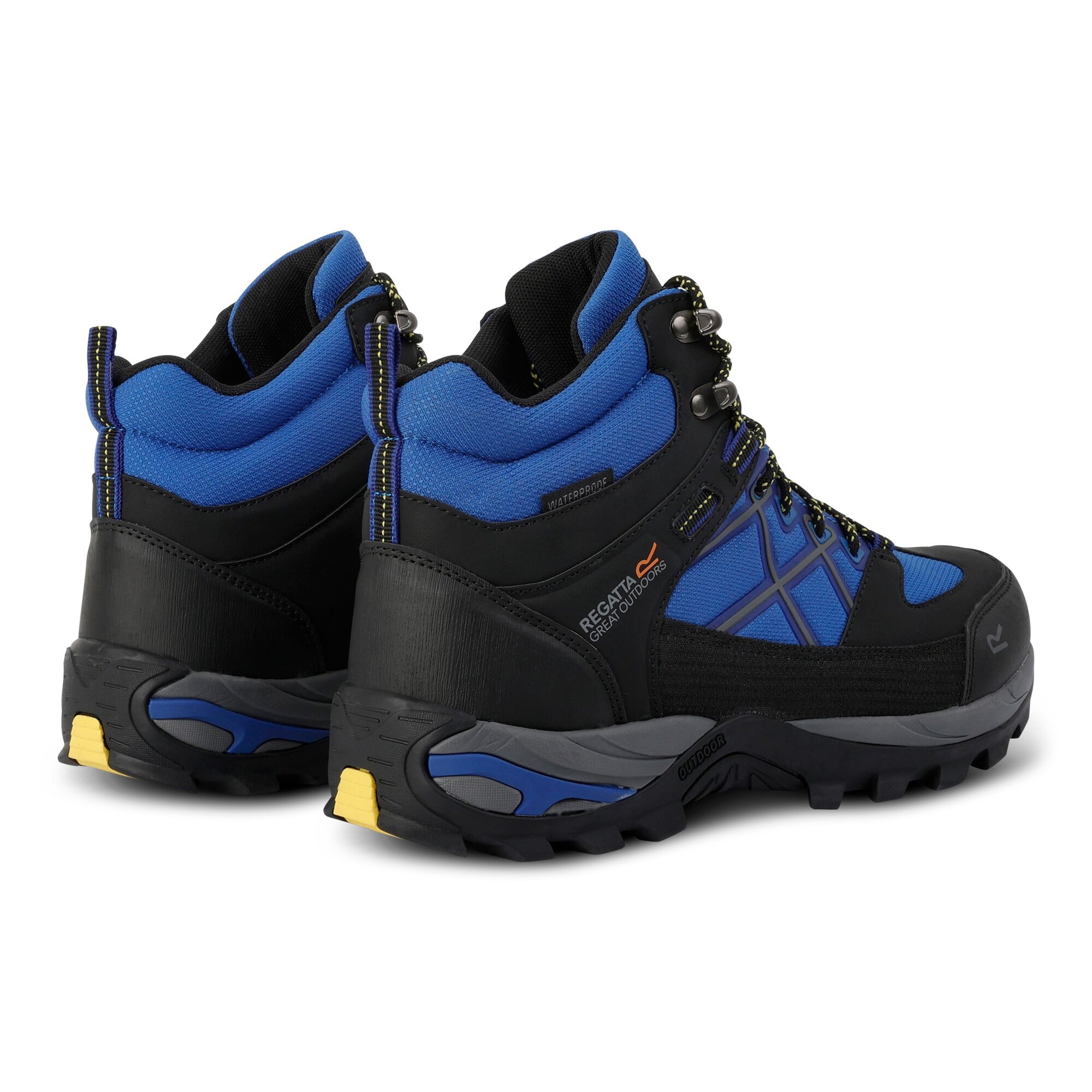 Men's Samaris III Walking Boots | Oxford Blue Black Yellow