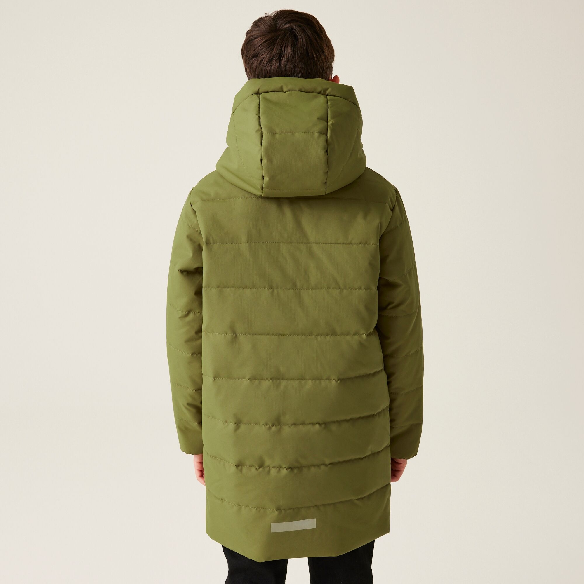 Kids' Lakiver Quilted Jacket | Nephrite Green Black