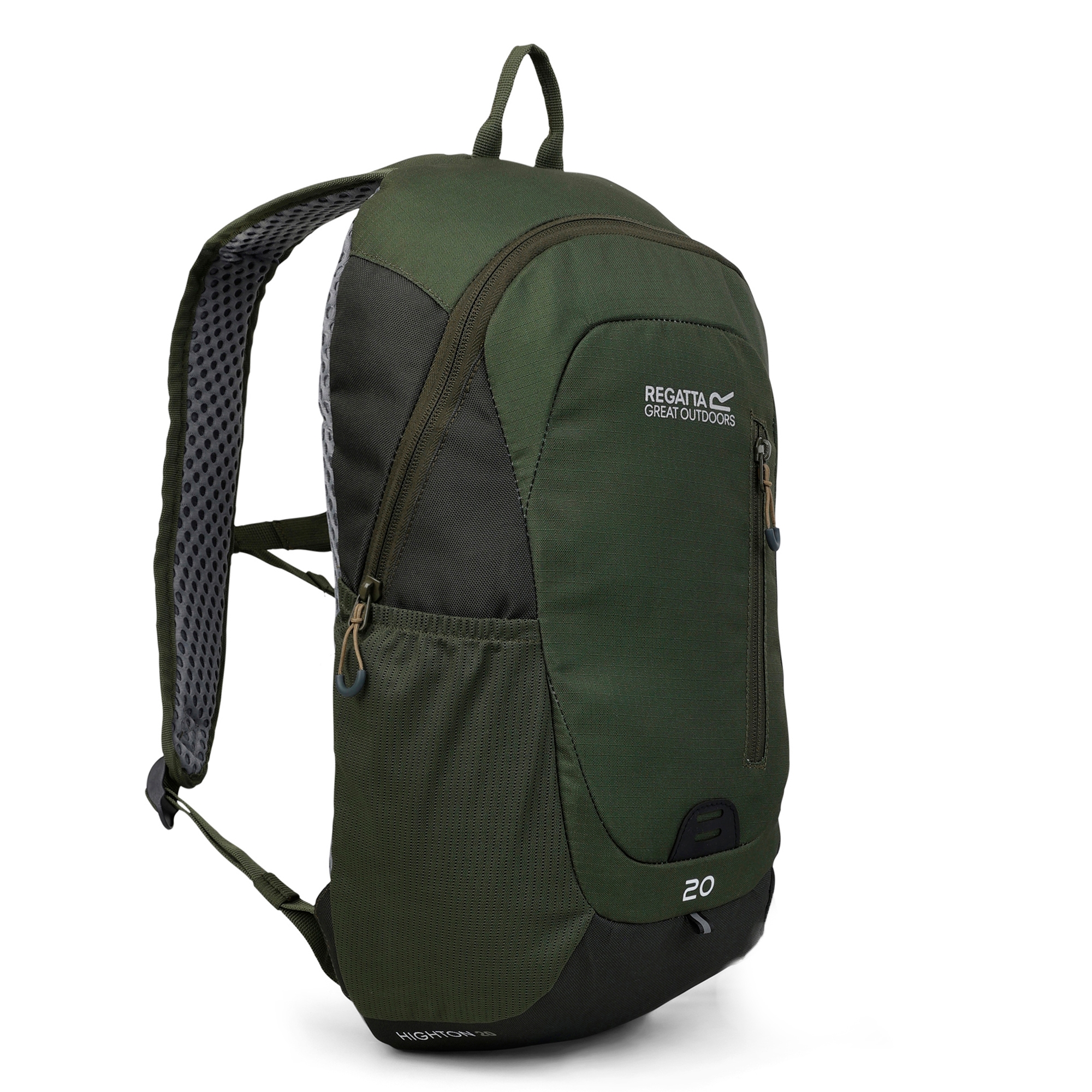 Highton V2 20L Backpack | Dark Khaki Four Leaf Clover
