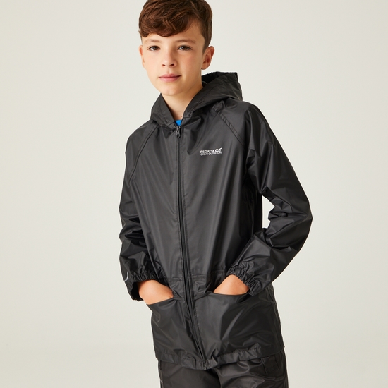 Kids' Stormbreak Waterproof Jacket | Black