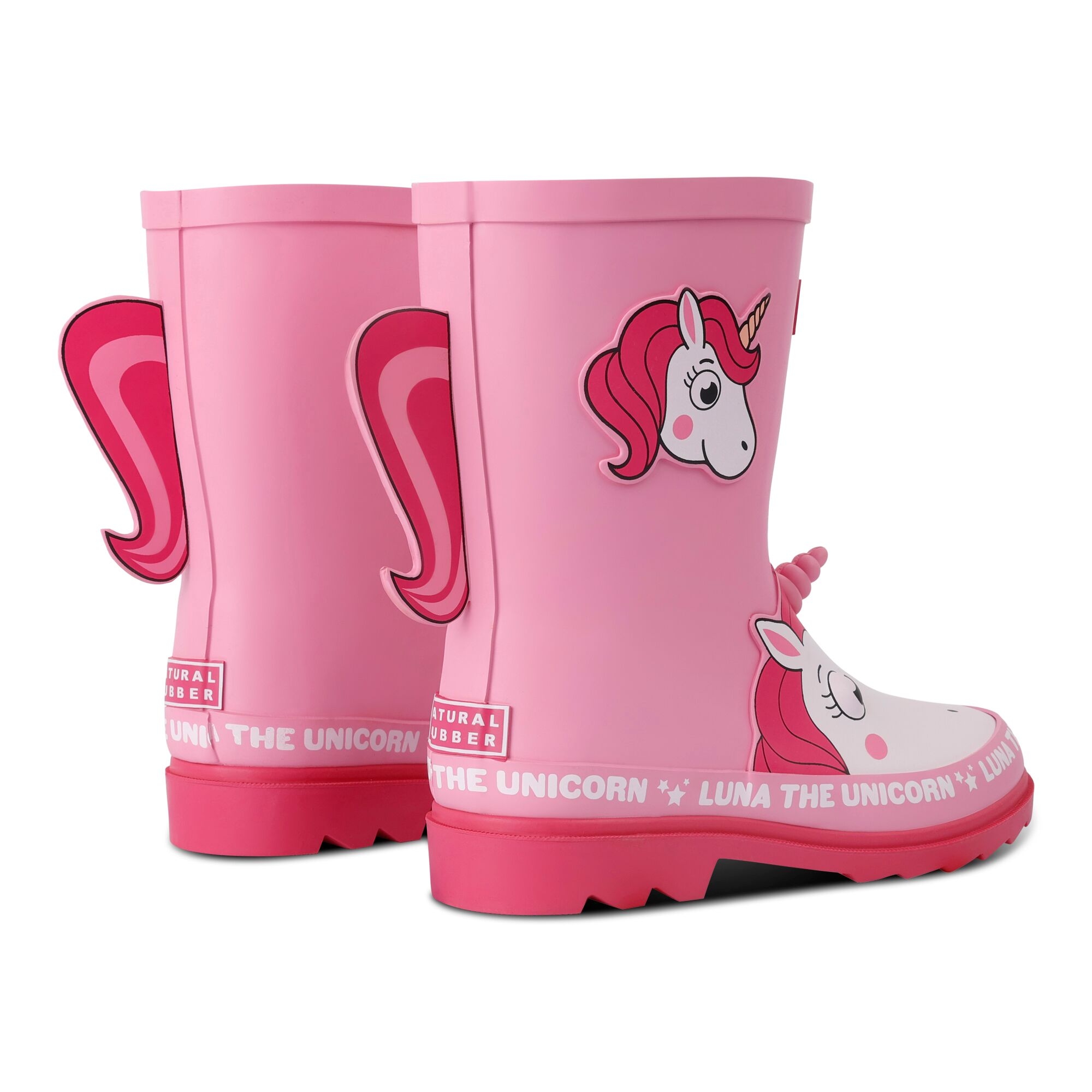 Kids' Mudplay II wellies | Luna the Unicorn Pink