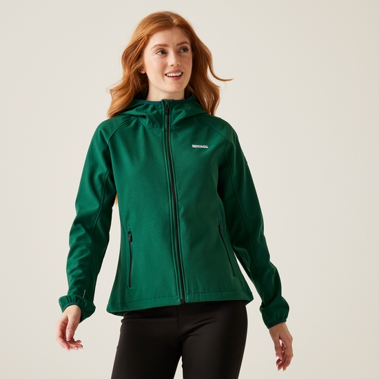 Women's Arec III Softshell Jacket | Rain Forest