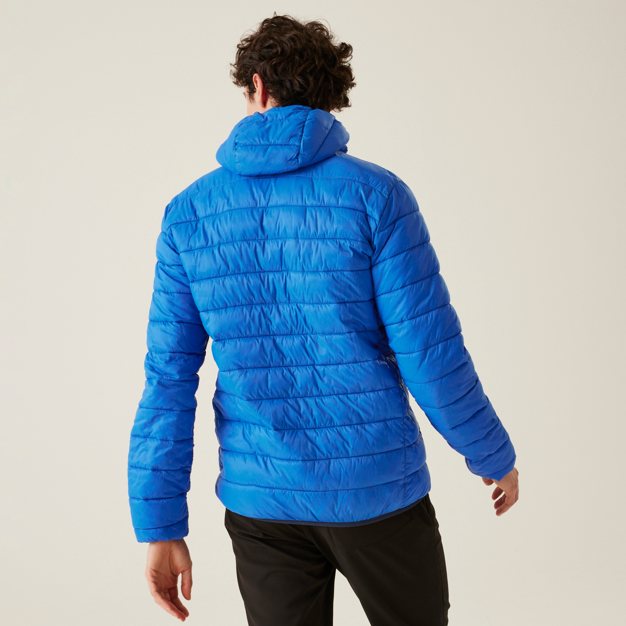 Men's Hooded Marizion Padded Jacket | Olympian Blue Green Flash