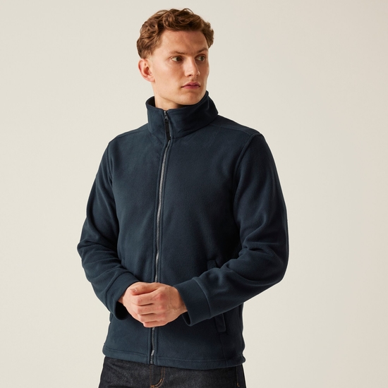 Men's Classic Full Zip Fleece | Navy