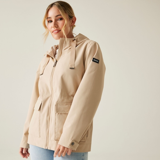 Women's Otilie Waterproof Jacket | White Pepper