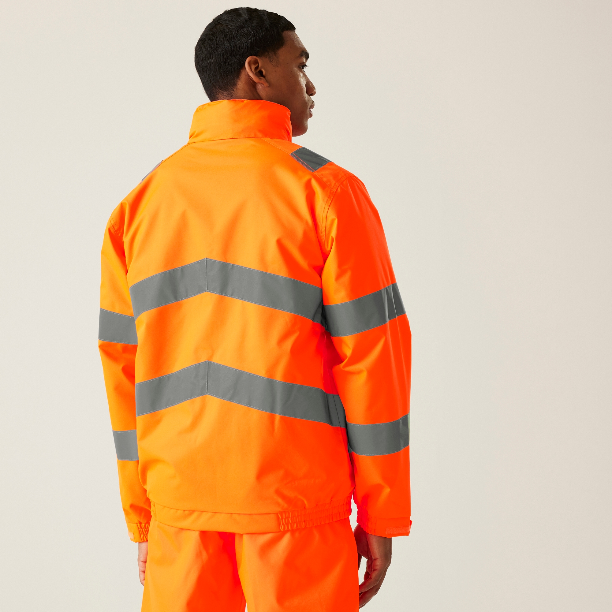 Men's Hi-Vis Pro Contract Dover Jacket | Orange
