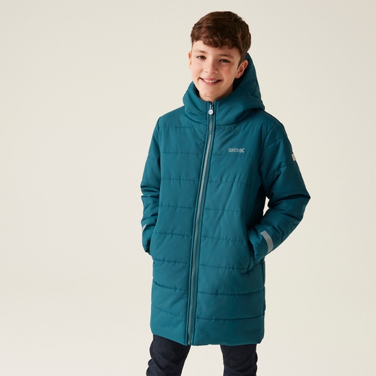 Kids' Lakiver Quilted Jacket | Moroccan Blue