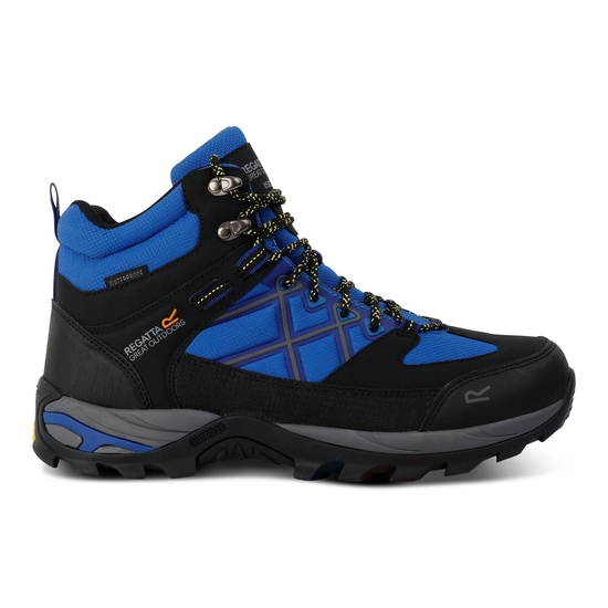 Men's Samaris III Walking Boots | Oxford Blue Black Yellow