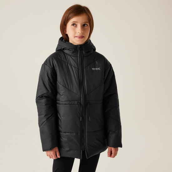 Kids' Rurie Quilted Jacket | Black