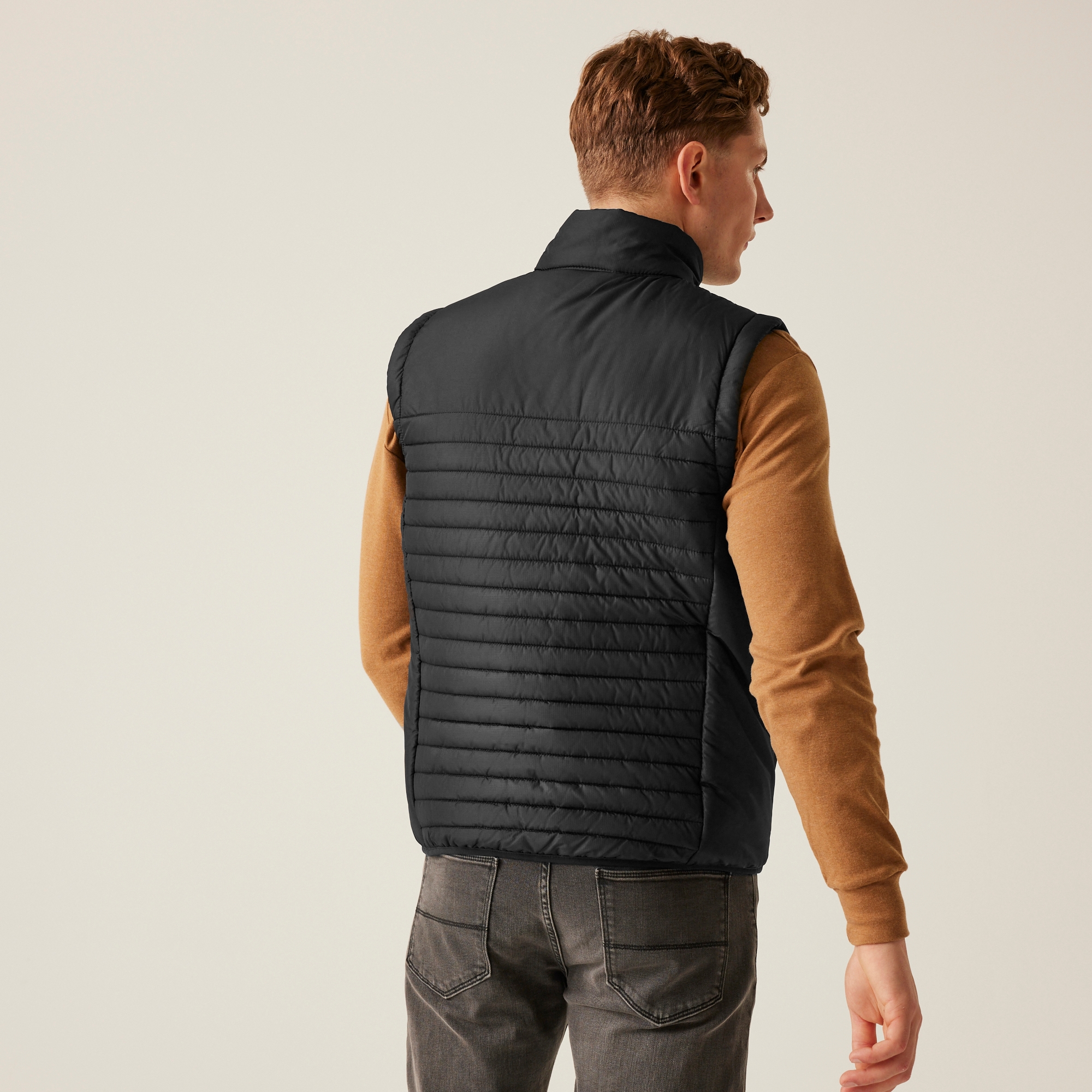 Men's Honestly Made 100% Recycled Insulated Bodywarmer | Black