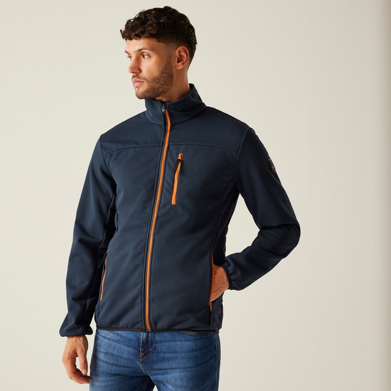 Men's Romain Softshell Jacket | Navy Fox