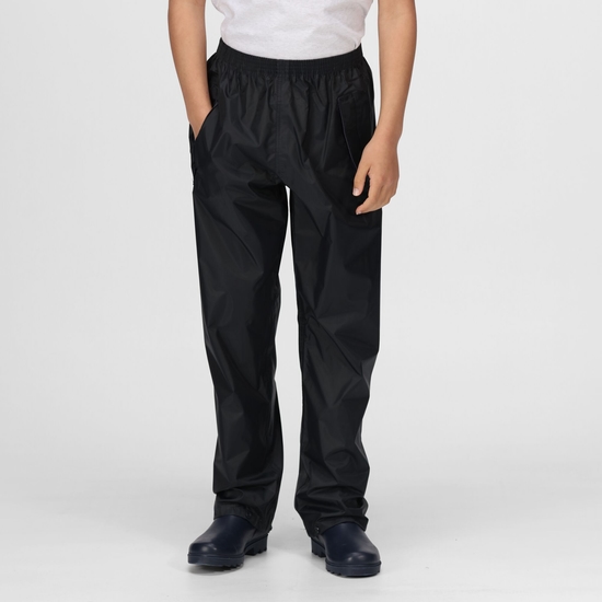 Kids' Stormbreak Waterproof Overtrousers | Black