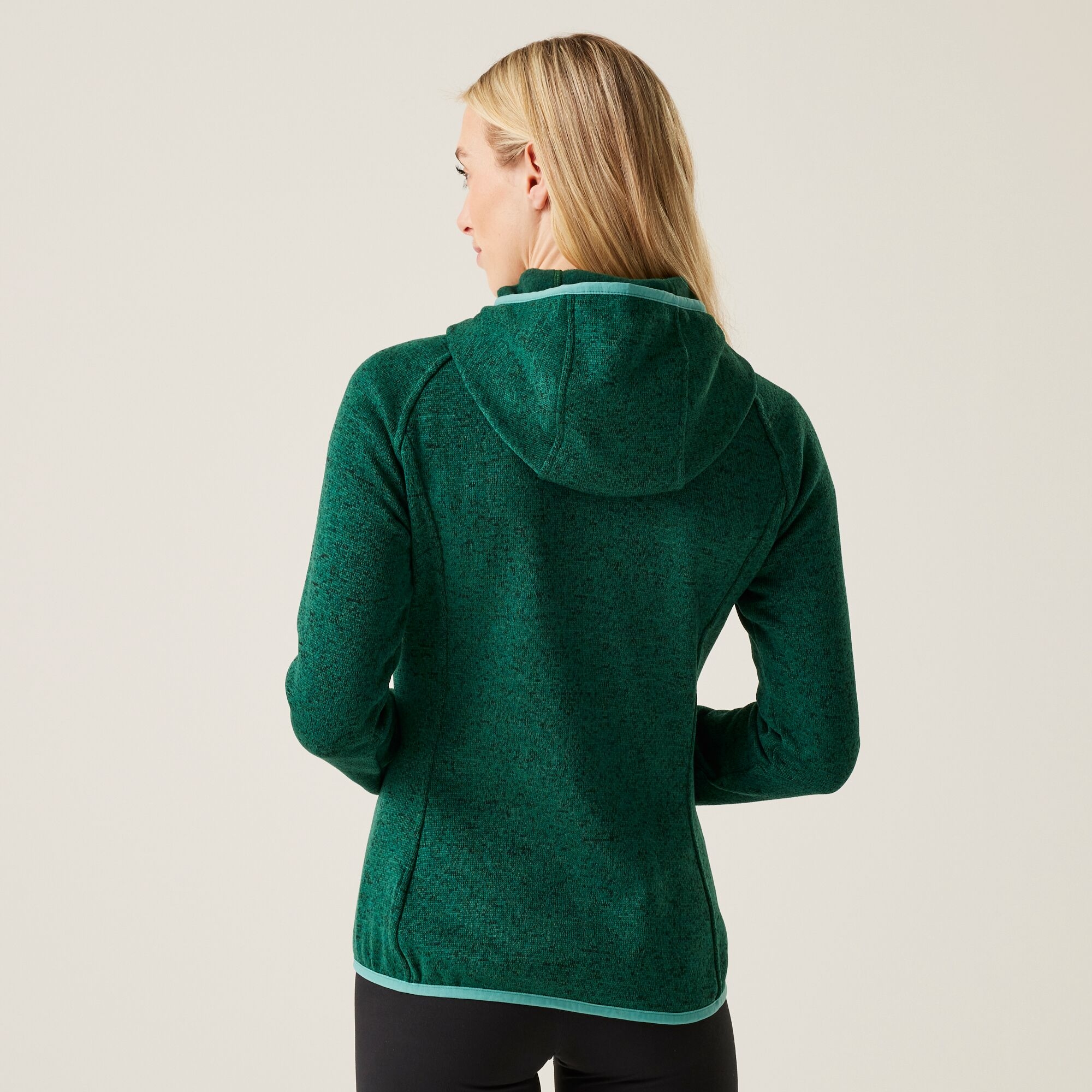 Women's Newhill Hooded Fleece | Rain Forest