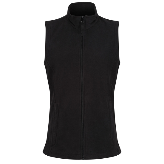 Women's Micro Fleece Bodywarmer | Black