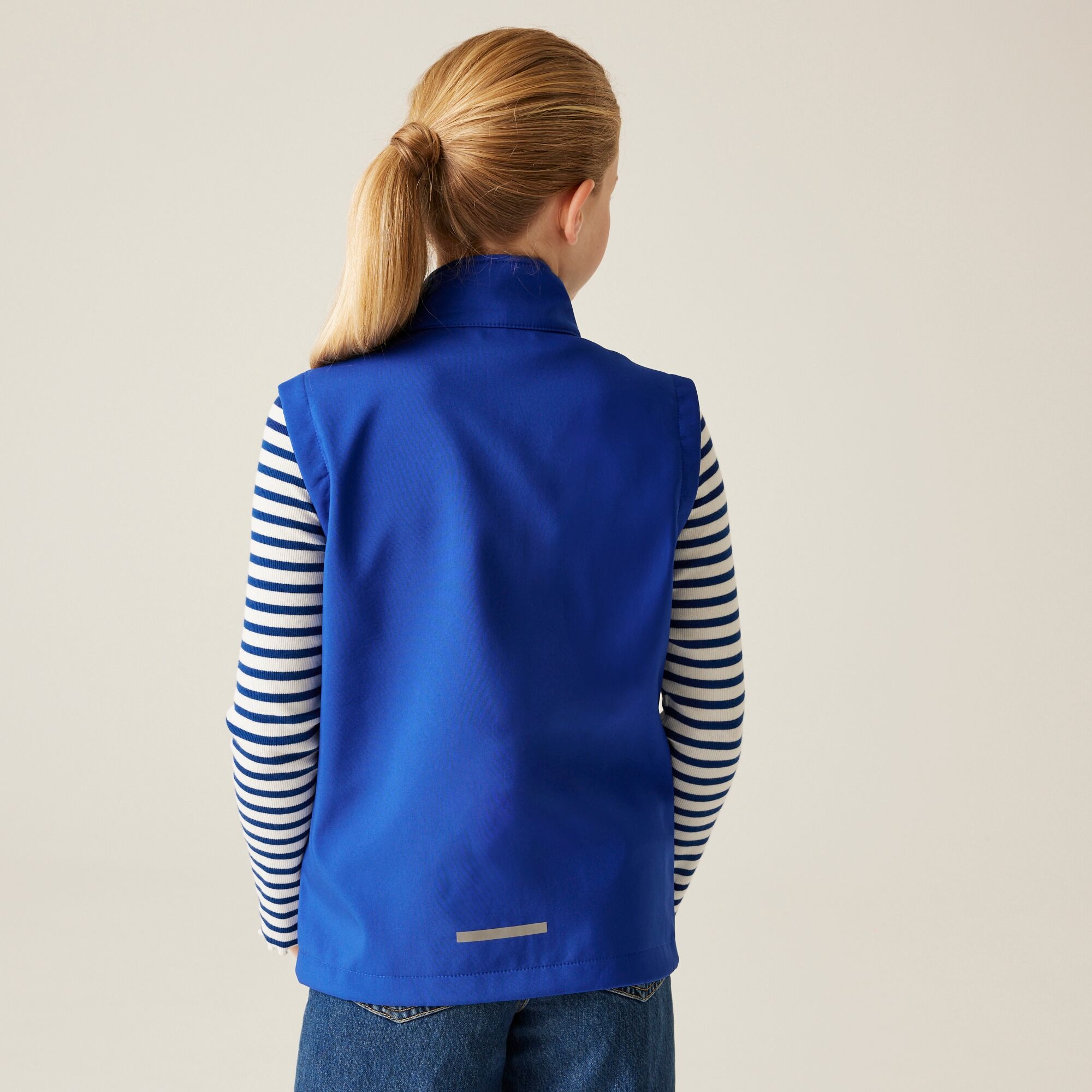 Kids' Ablaze Softshell Bodywarmer | New Royal/Navy