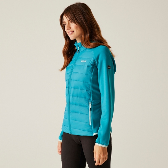 Women's Clumber V Hybrid Jacket | Exotic Plume Icy Morn