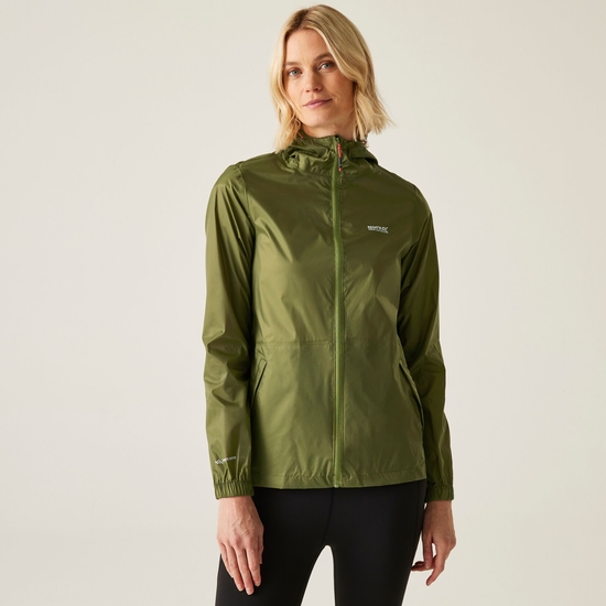 Women's Pack-It III Waterproof Jacket | Nephrite Green