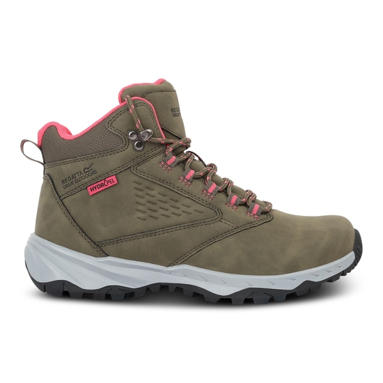 Women's Amble Walking Boots | Four Leaf Clover Pop Pink