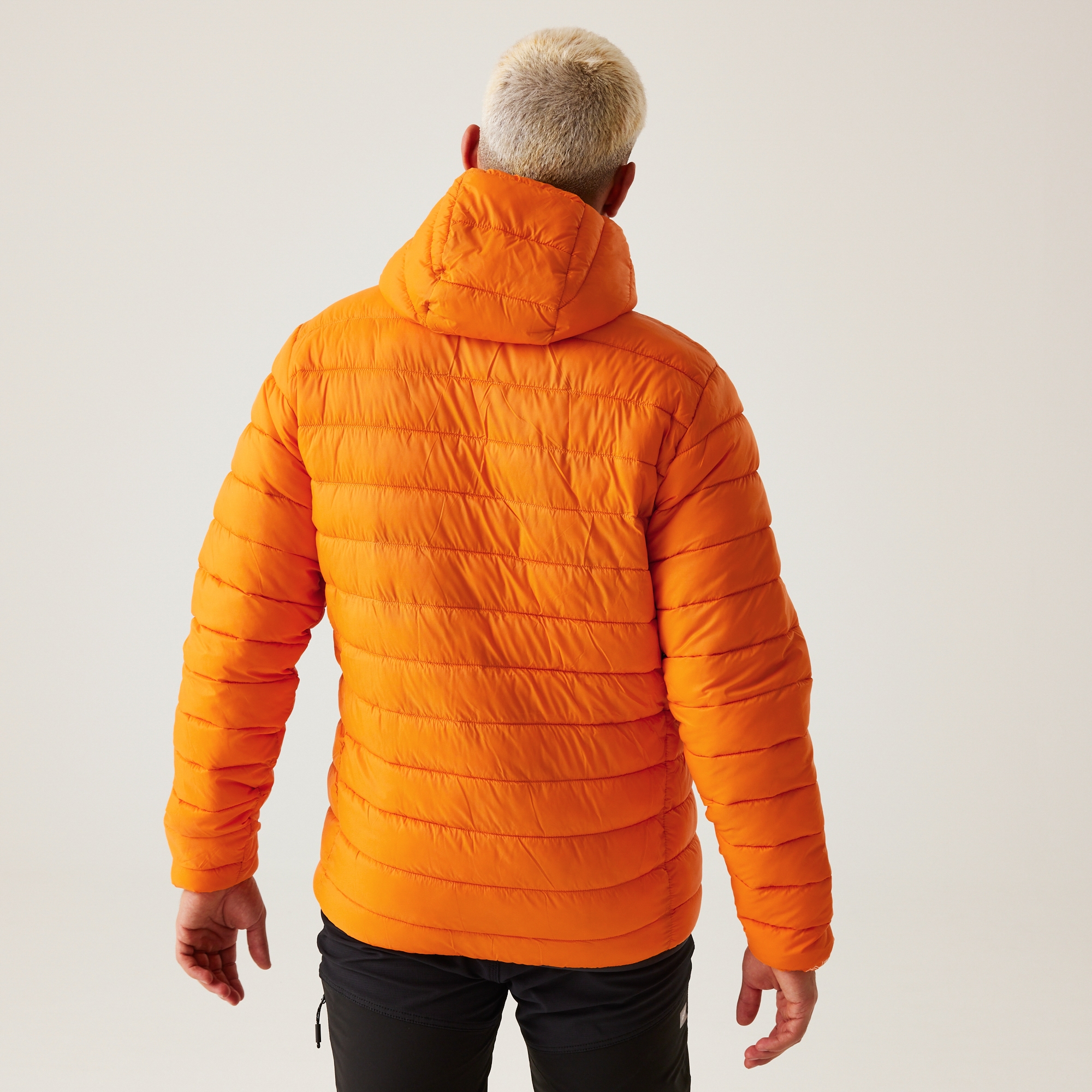 Men's Hooded Marizion Padded Jacket | Orange Pepper