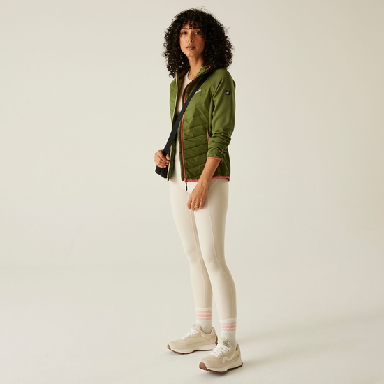 Women's Andreson VIII Hybrid Jacket | Nephrite Green Peach Bloom