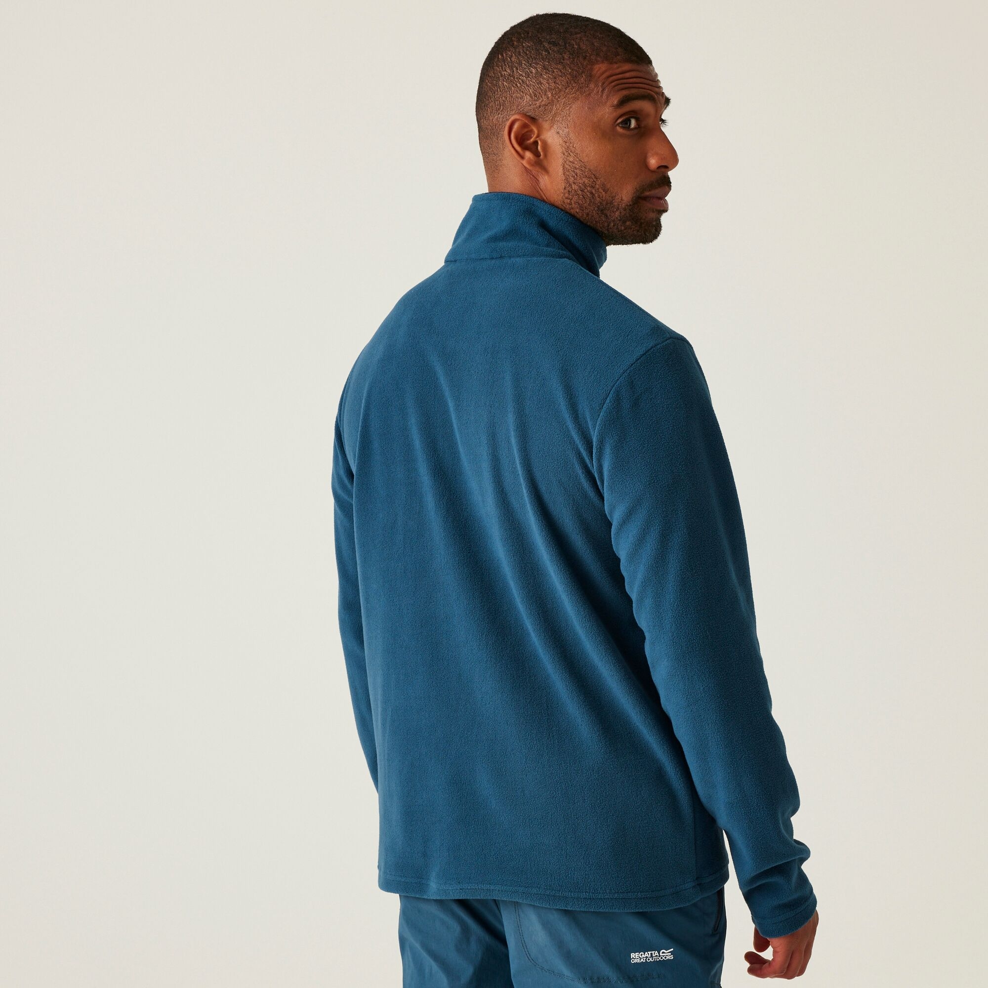Men's Thompson Lightweight Half Zip Fleece | Oxford Blue Navy