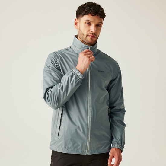 Men's Lyle IV Waterproof Packaway Jacket | Glacier
