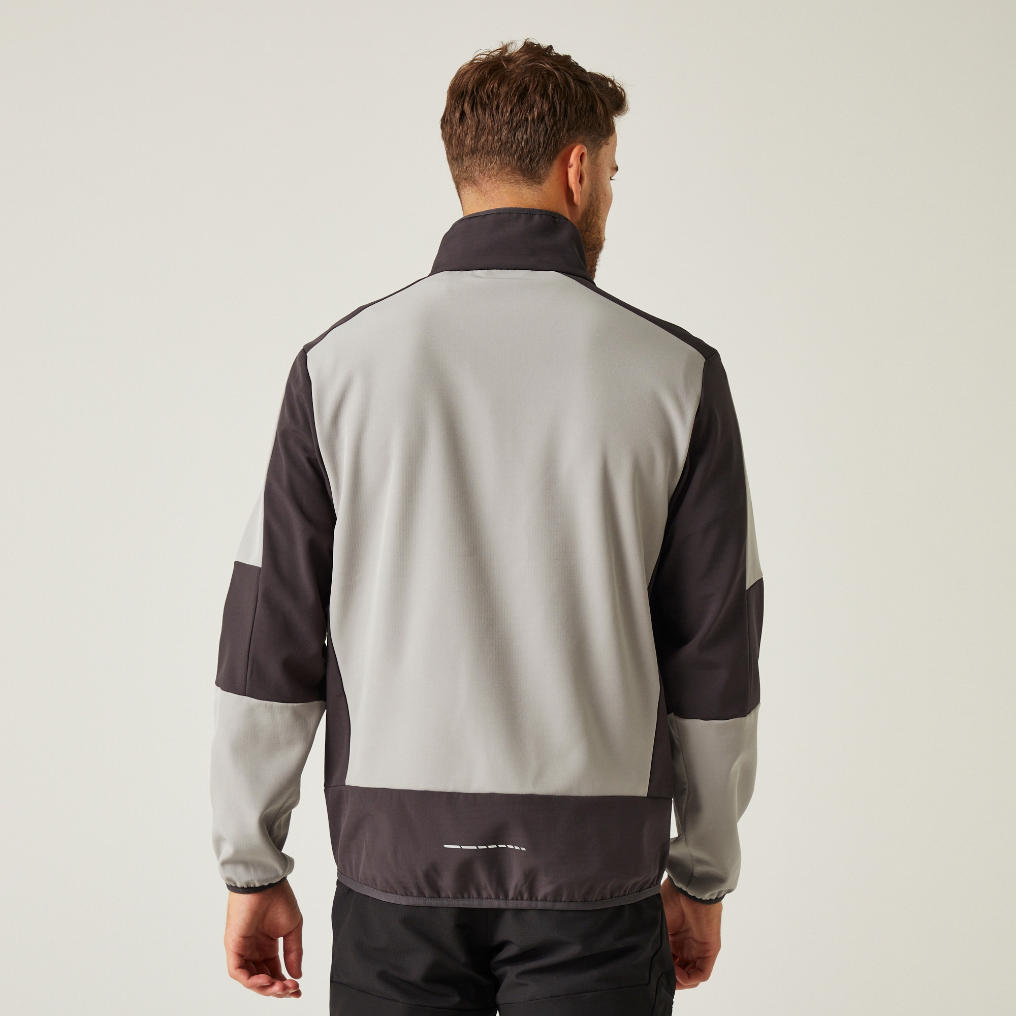 Men's E-Volve 2 Layer Softshell Jacket | Mineral Grey Ash