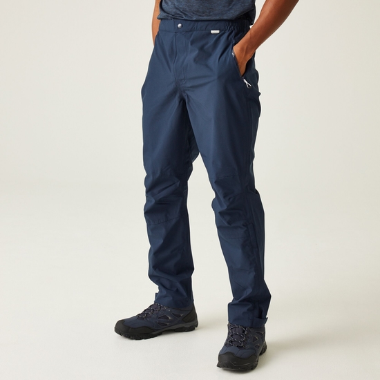 Men's Highton Waterproof Overtrousers | Navy