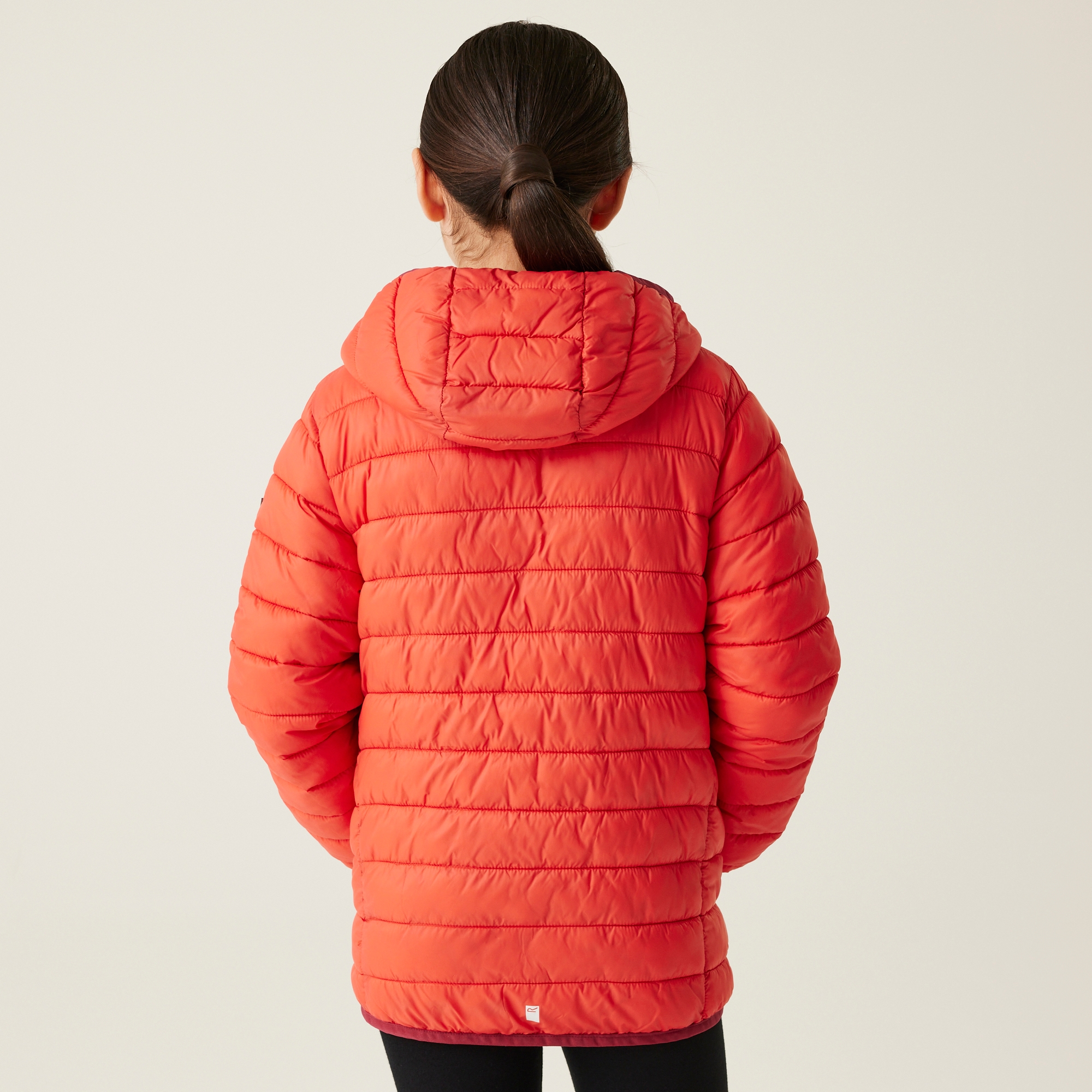 Kids' Hooded Marizion Padded Jacket | Red Sky Mineral Red