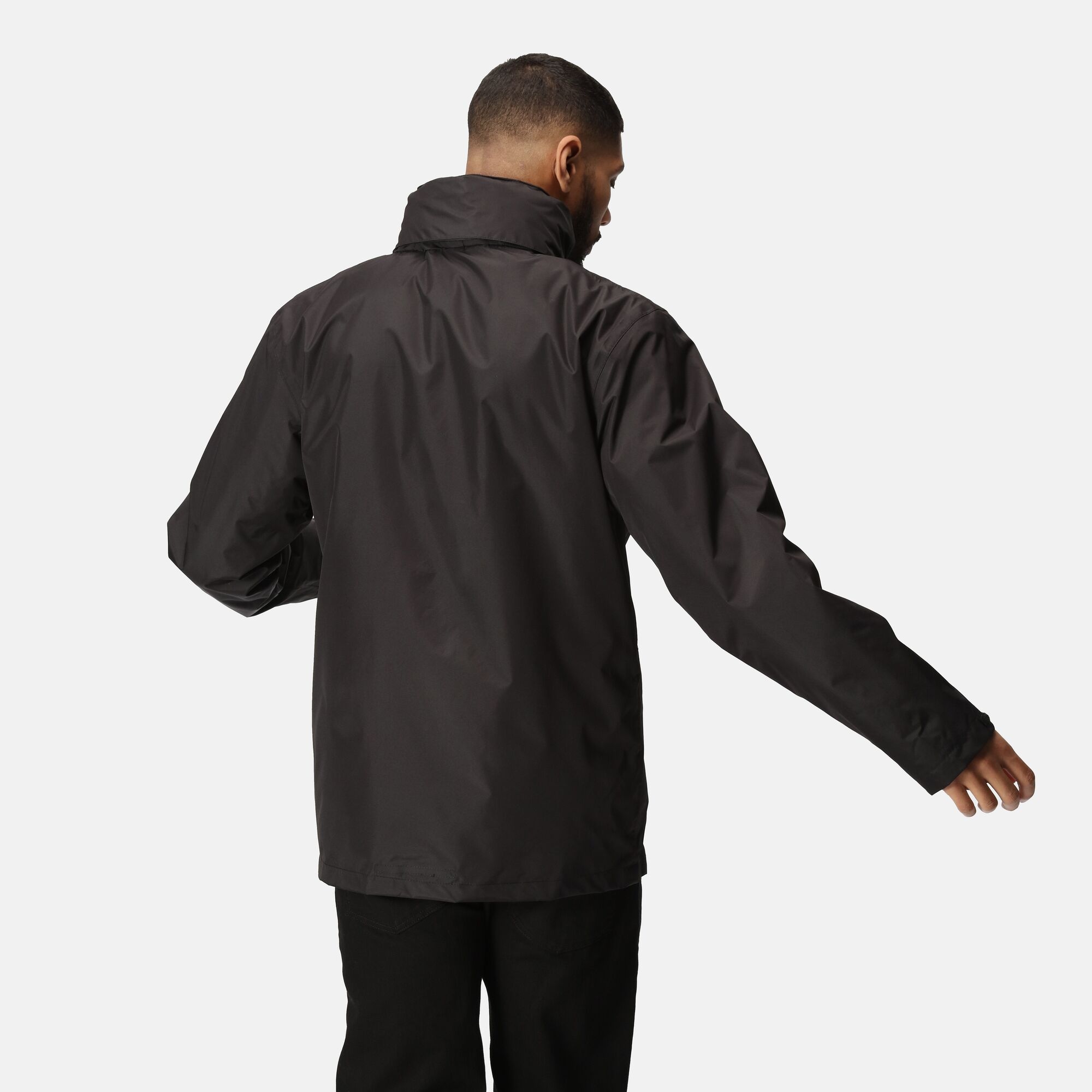 Men's Classic Waterproof 3 in 1 Jacket | Black