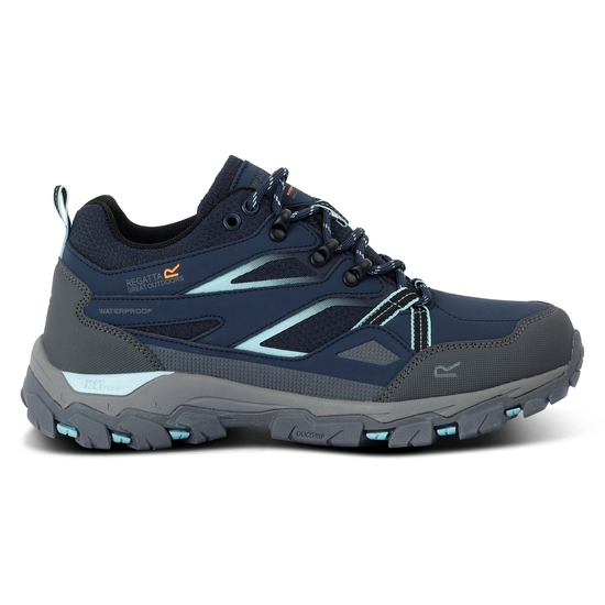 Women's Holcombe III Low Walking Shoes | Navy Aruba Blue