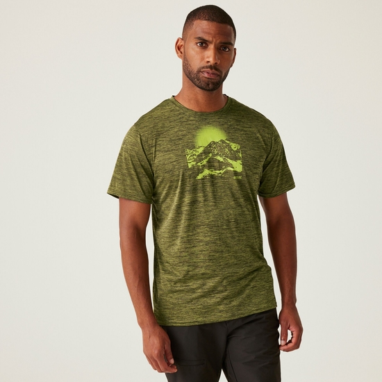 Men's Fingal IX T-Shirt | Nephrite Green Marl