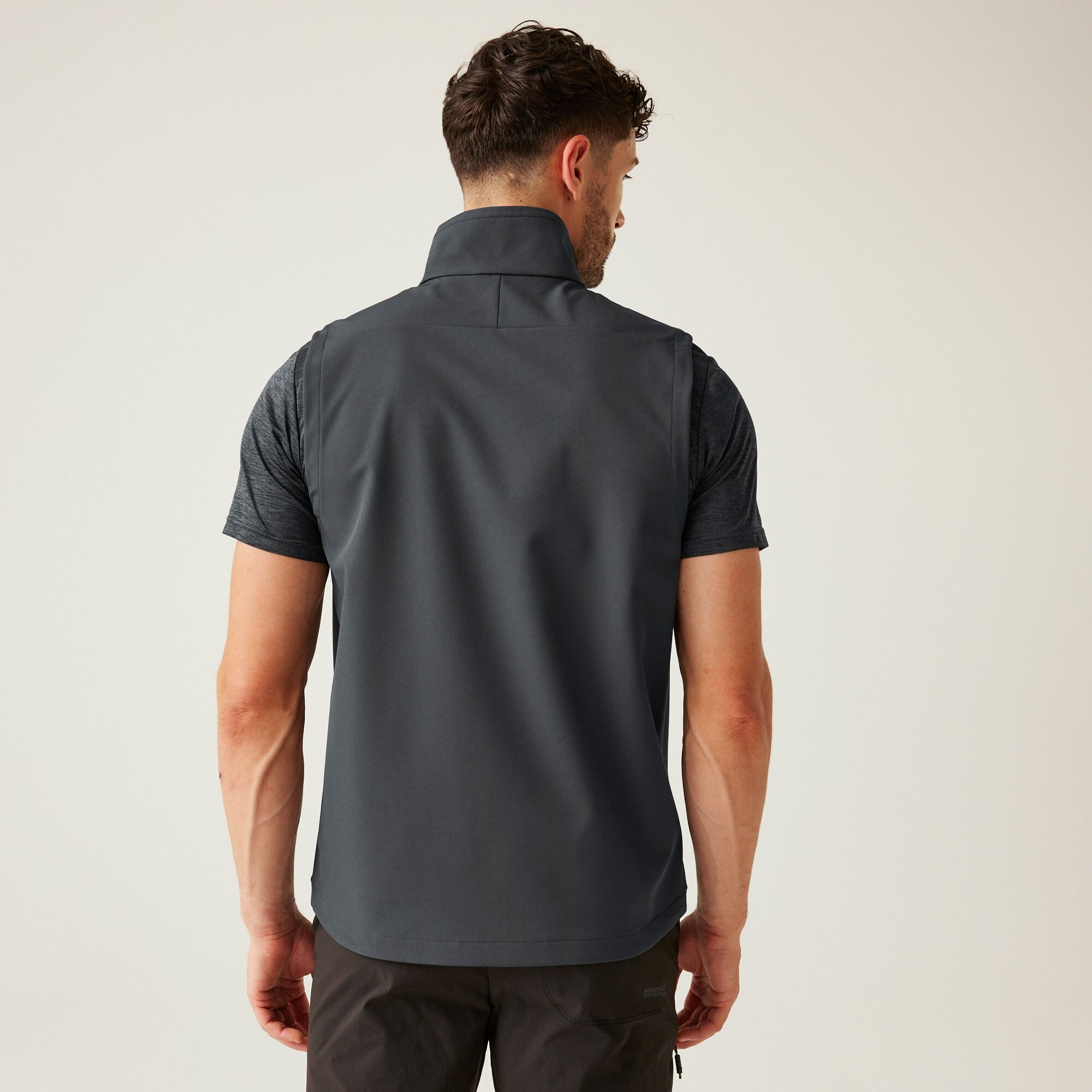 Men's Arana Softshell Gilet | Ash Glacier