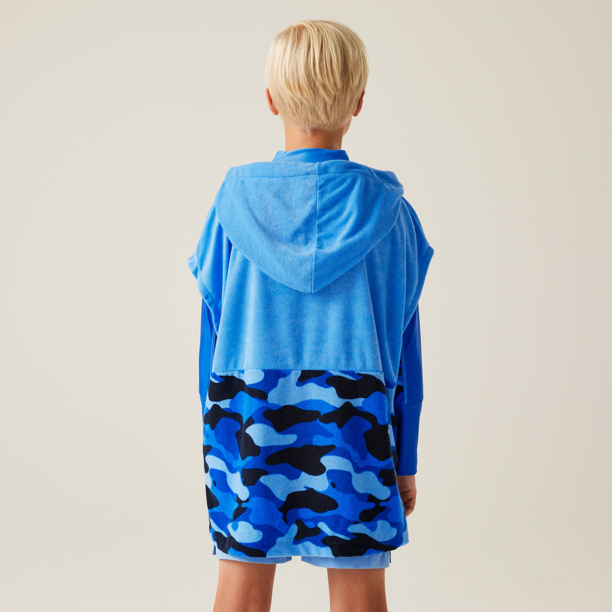 Kids' Towel Robe II | Elysium Blue Blue Camo