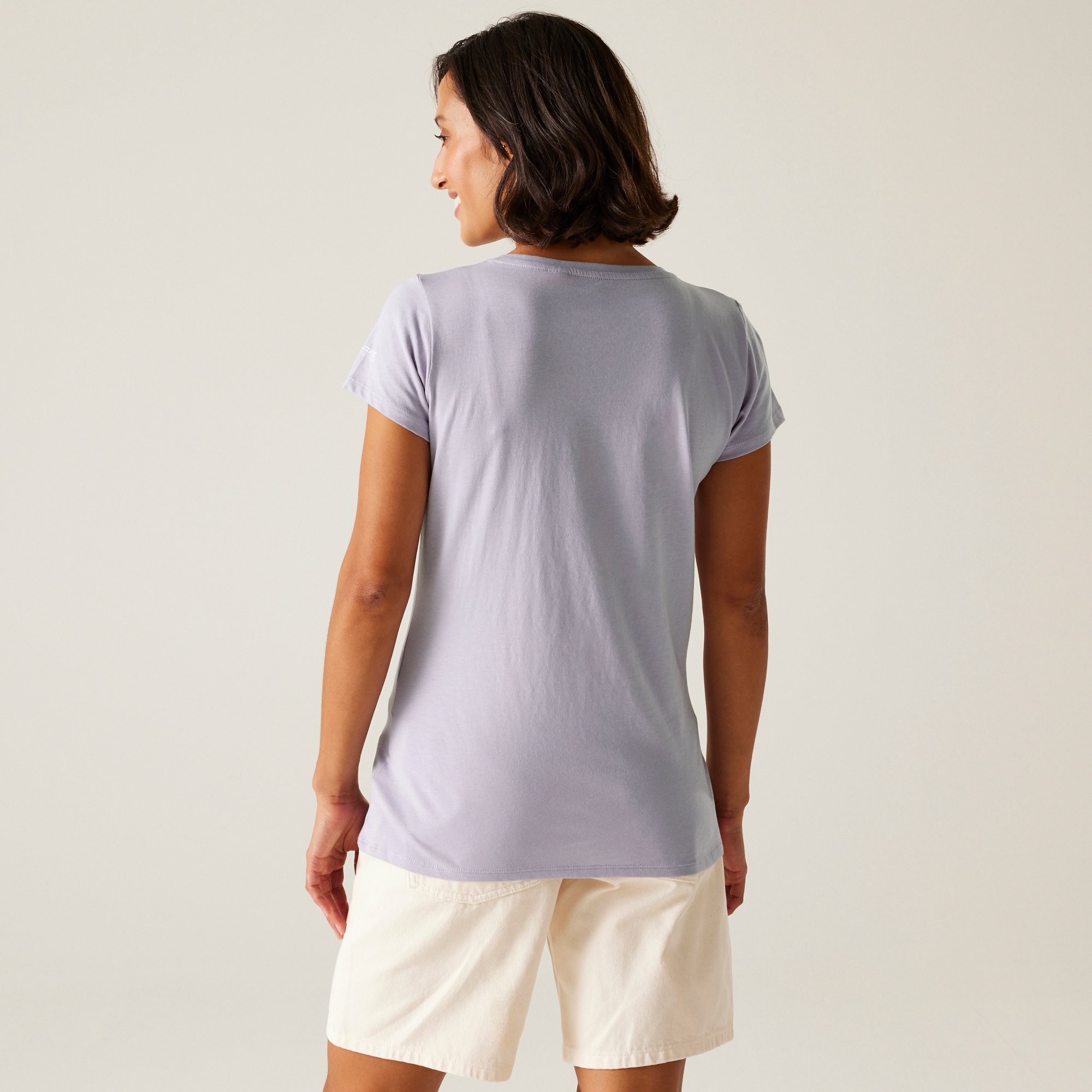 Women's Breezed V T-Shirt | Wisteria
