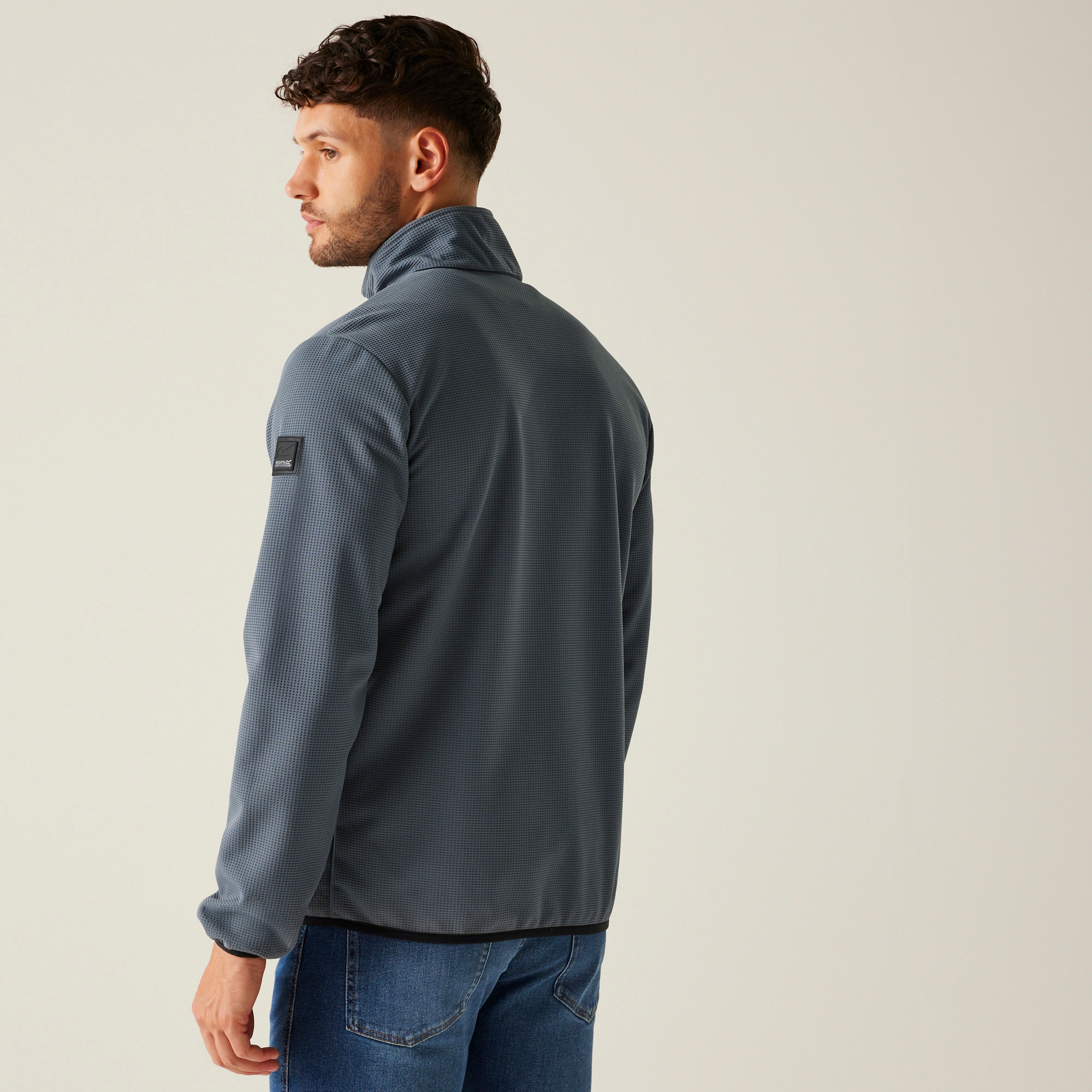 Men's Romain Softshell Jacket | Stormy Weather Ash