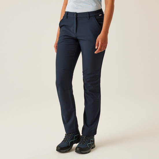 Women's Fenton Softshell Walking Trousers | Navy