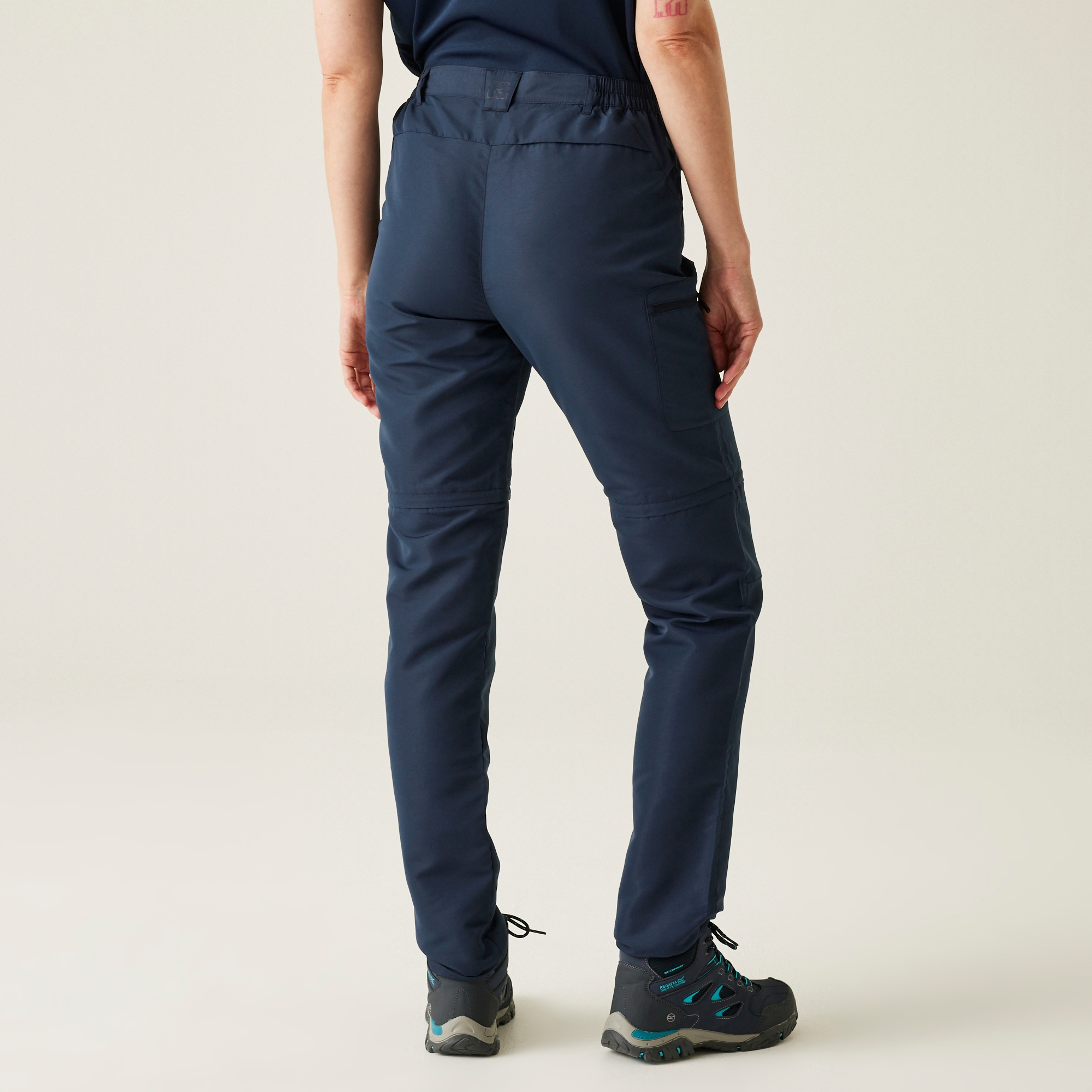Women's Chaska III Zip Off Walking Trousers | Navy