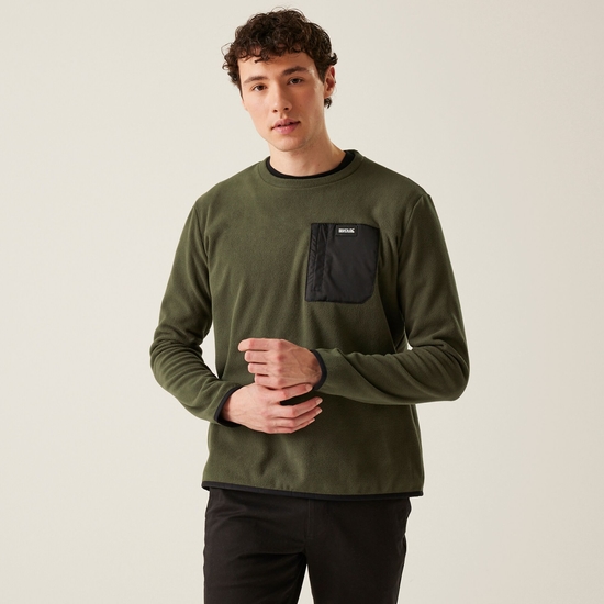 Men's Frankie Crew Sweatshirt | Dark Khaki