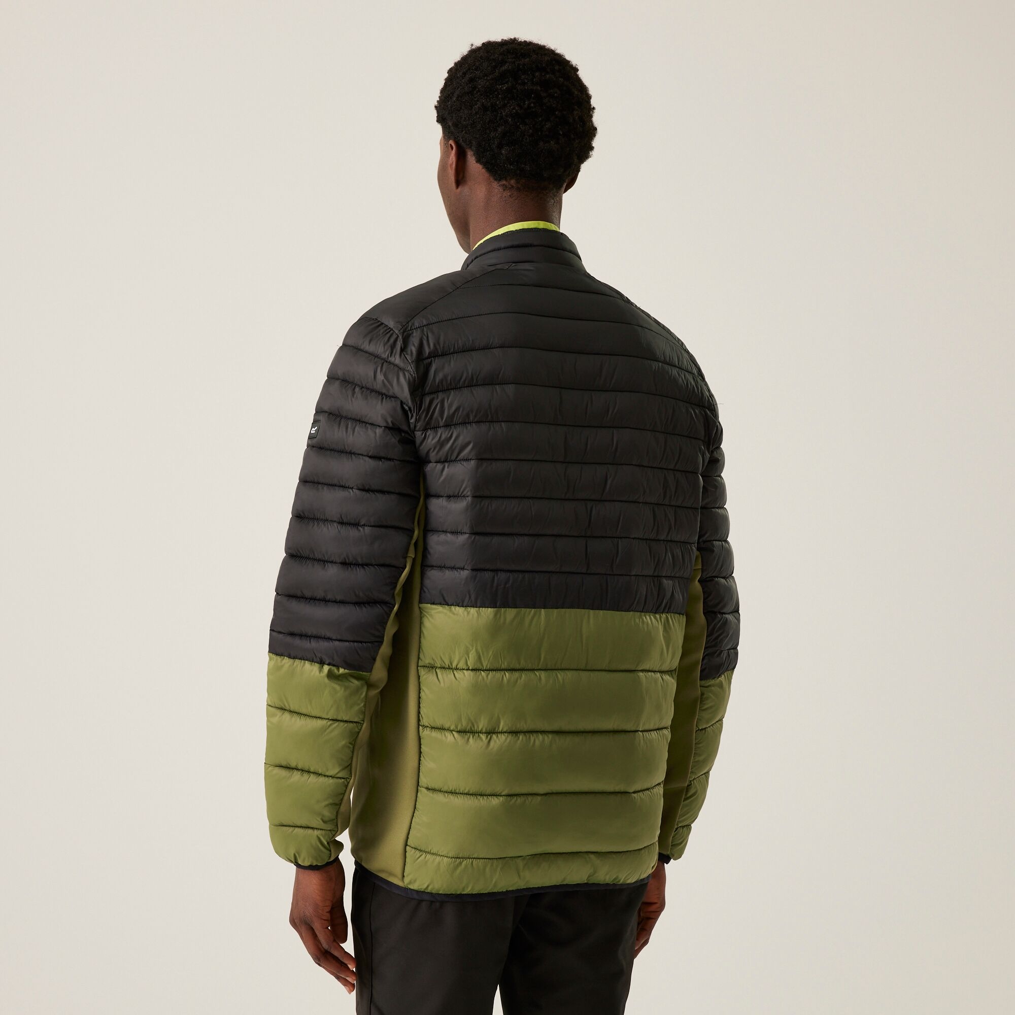 Men's Leedre Hybrid Jacket | Nephrite Green Black