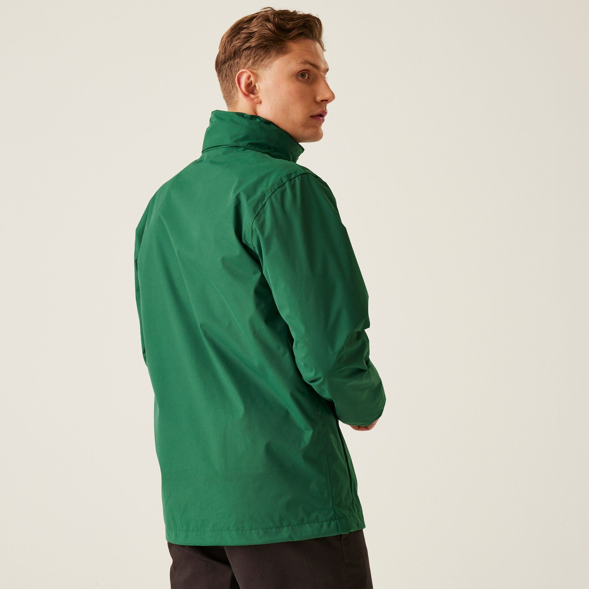 Men's Ardmore Shell Jacket | Bottle Green Seal Grey