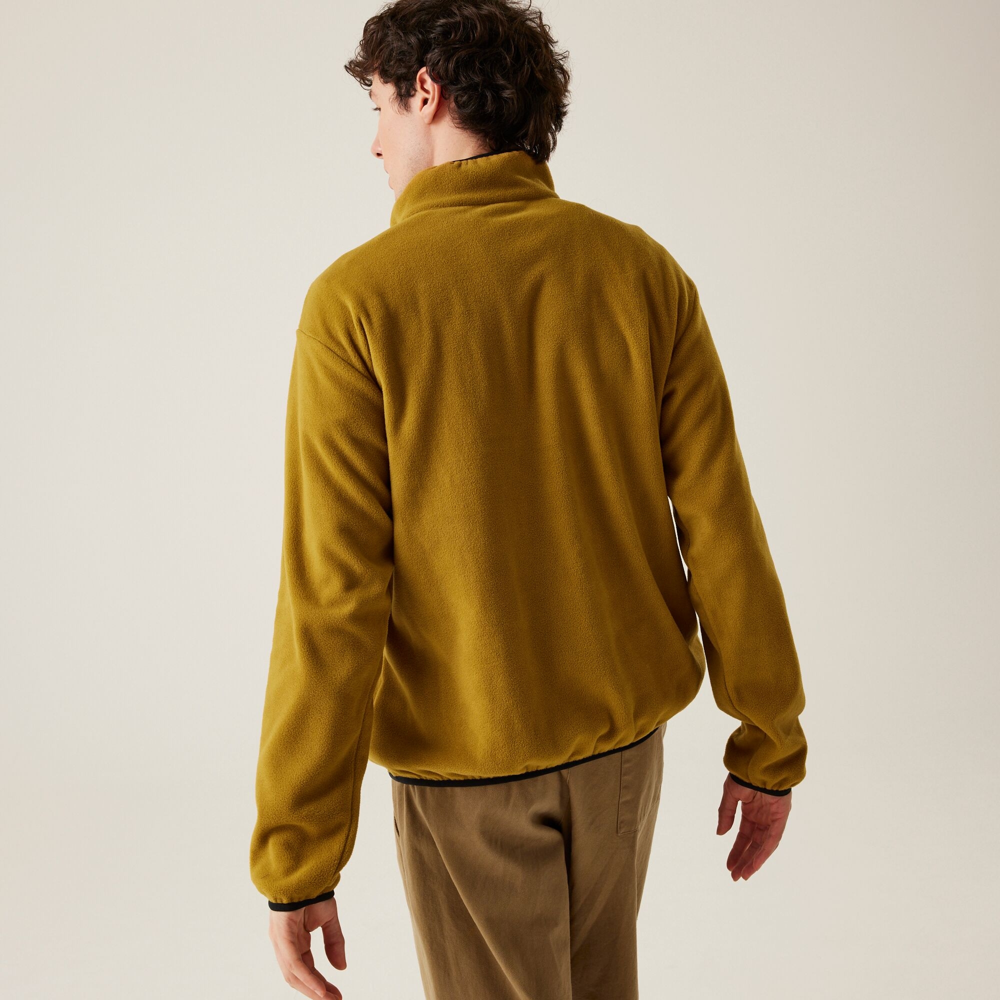 Men's Frankie Half Zip Fleece | Cumin