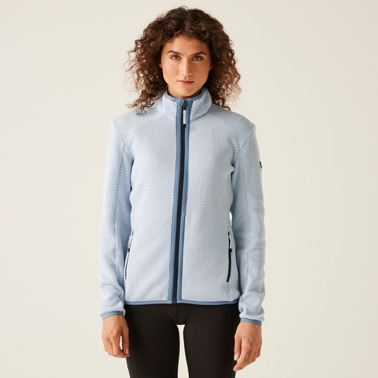 Women's Elzie Full Zip Fleece | Clear Sky