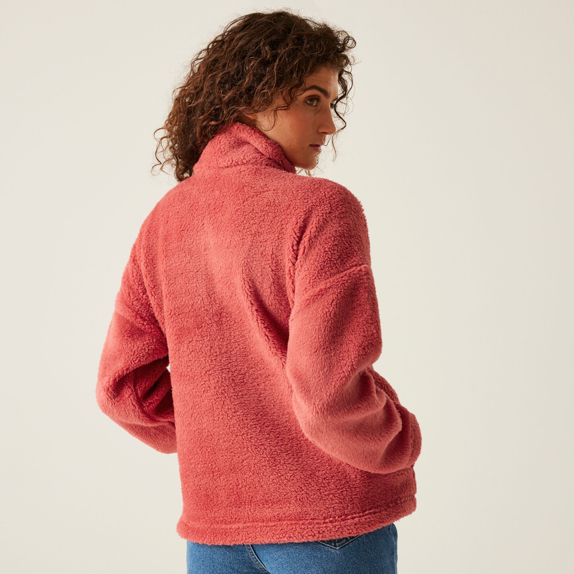 Women's Zeeke Fluffy Fleece | Mineral Red