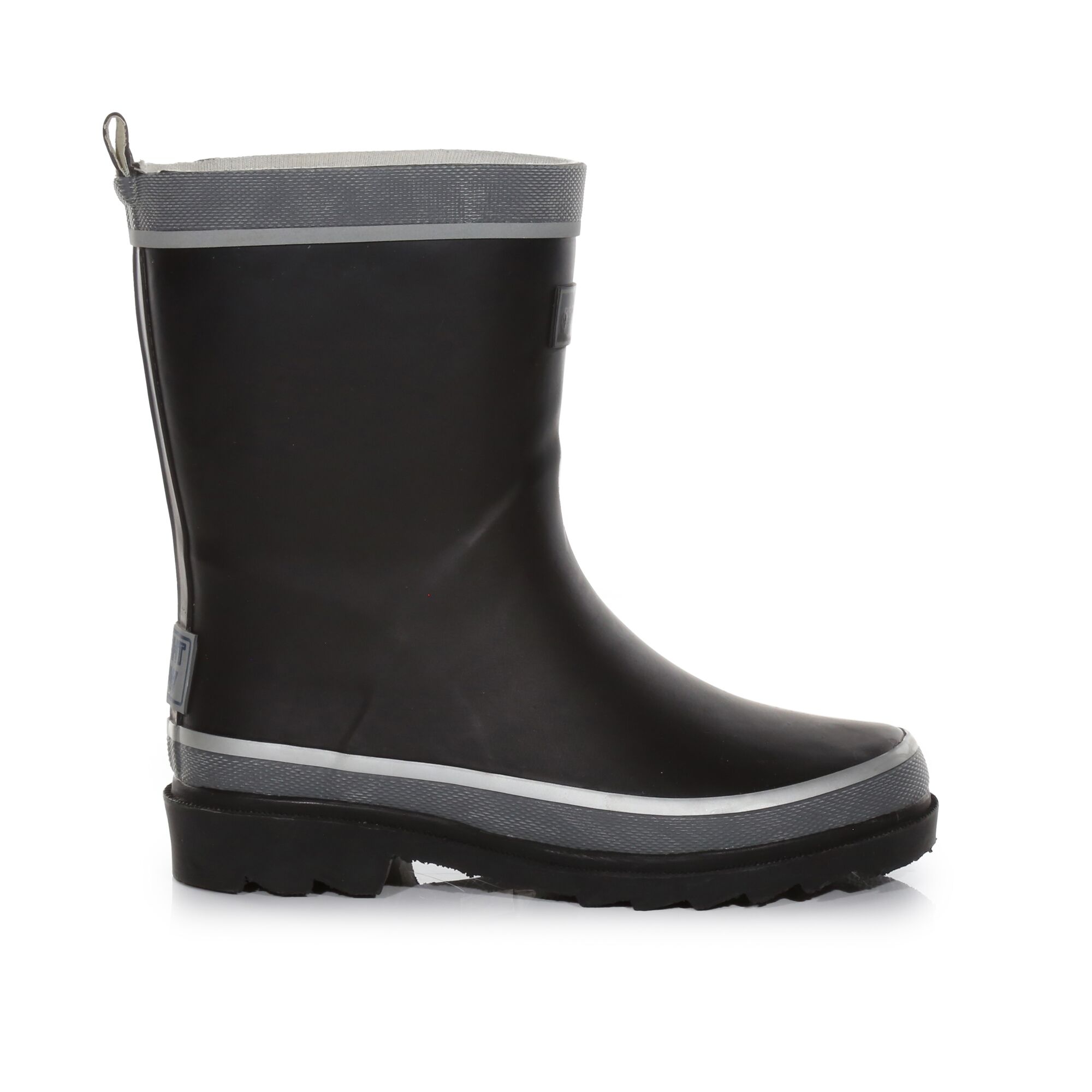Kids' Foxfire Reflective Wellies | Black