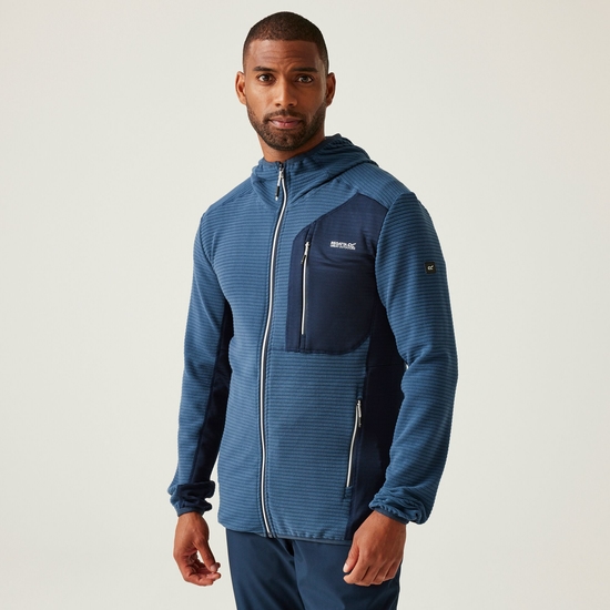 Men's Lakewright Full Zip Fleece | Moonlight Denim Navy