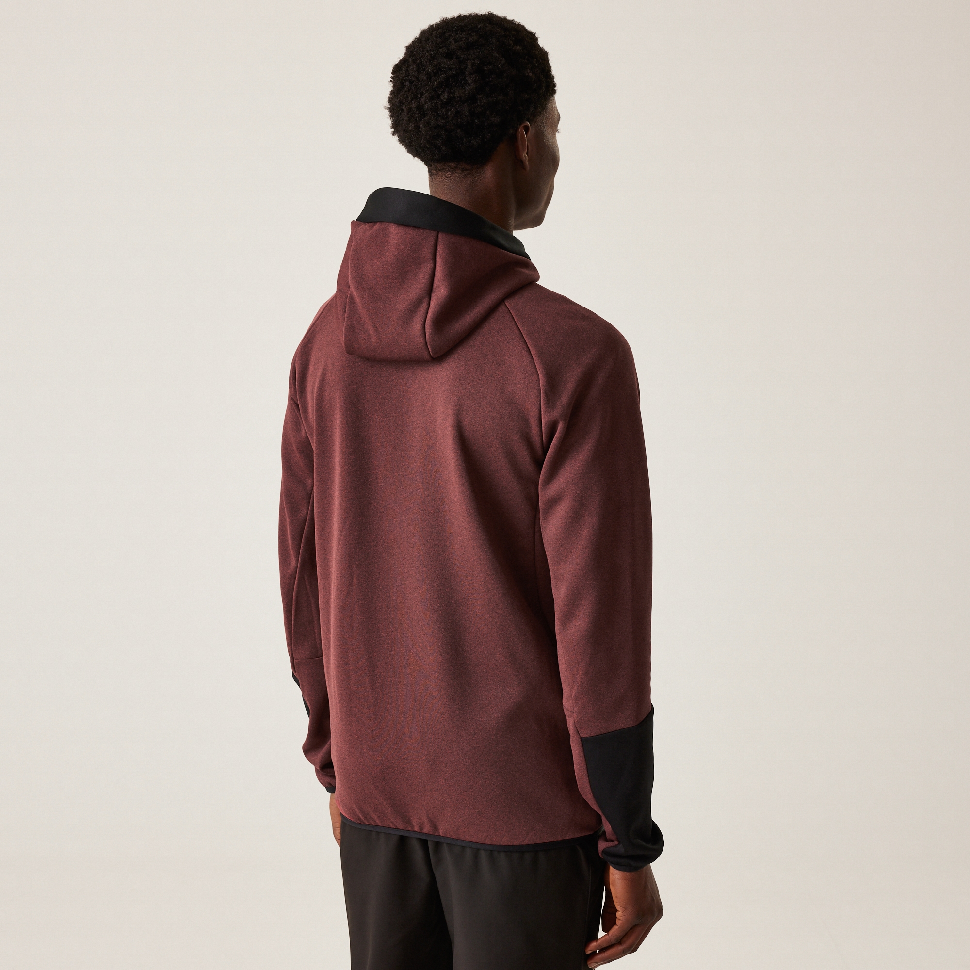 Men's Sarwood Softshell Jacket | Red Ochre Marl Black