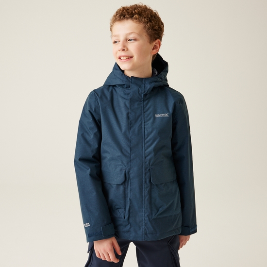 Kids' Ezdale Waterproof Jacket | Moonlight Denim
