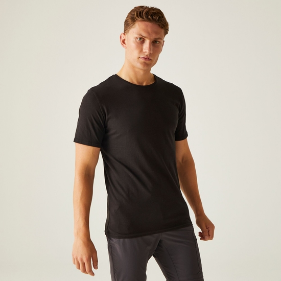 Men's Tait Lightweight Active T-Shirt | Black